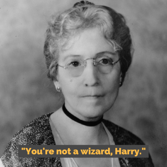 -You're not a wizard, Harry.-